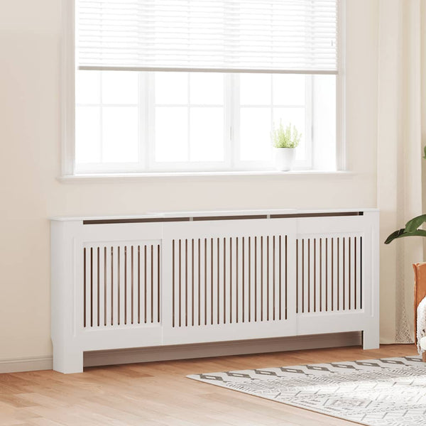 Valkoinen mdf lämpöpatterin suoja Eliss 205cm