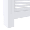 Valkoinen mdf lämpöpatterin suoja Oroian 205cm