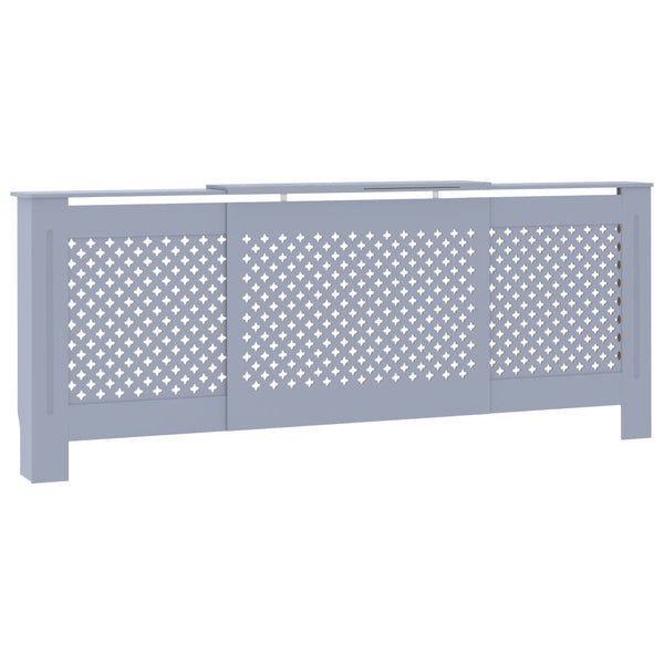 Harmaa mdf lämpöpatterin suoja Constantuin 205cm