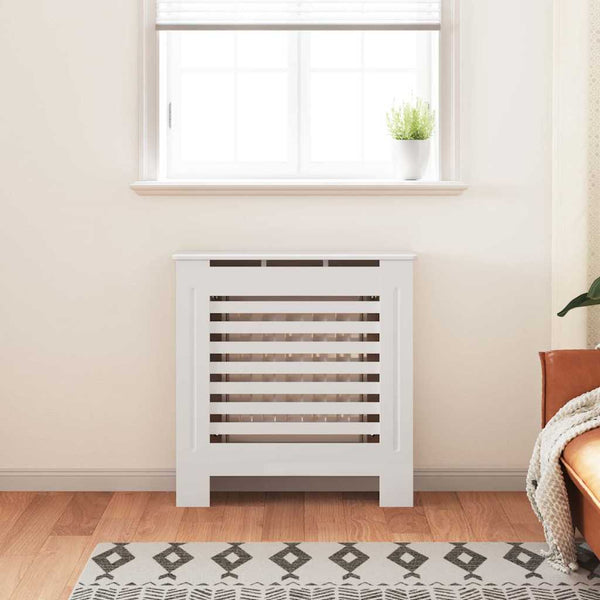 Valkoinen mdf lämpöpatterin suoja Oroian 78cm