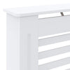 Valkoinen mdf lämpöpatterin suoja Oroian 78cm