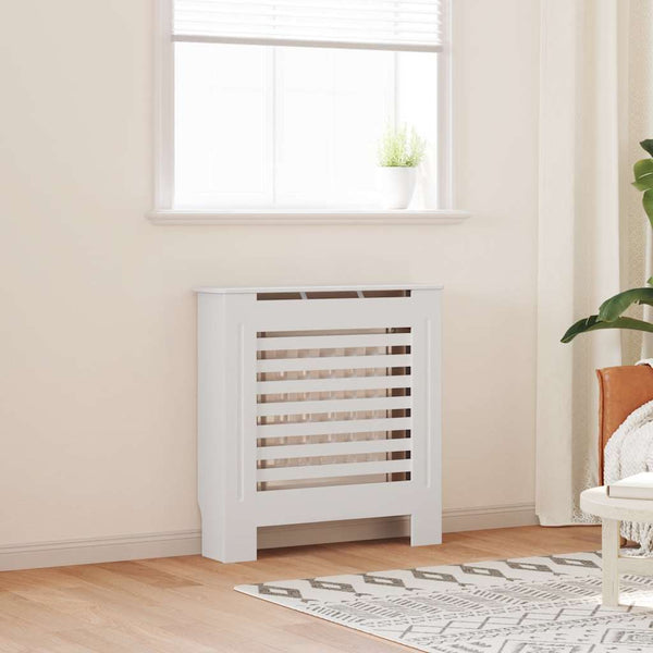 Valkoinen mdf lämpöpatterin suoja Oroian 78cm