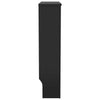 Musta mdf lämpöpatterin suoja Oroian 78cm