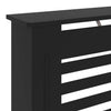 Musta mdf lämpöpatterin suoja Oroian 78cm