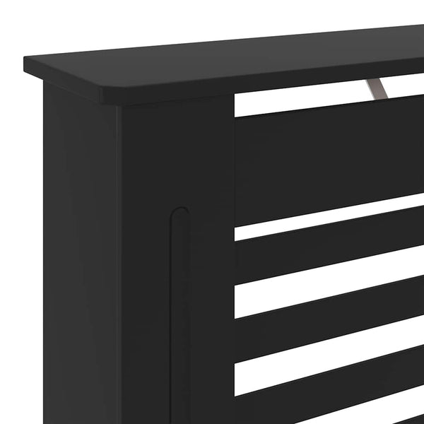 Musta mdf lämpöpatterin suoja Oroian 78cm