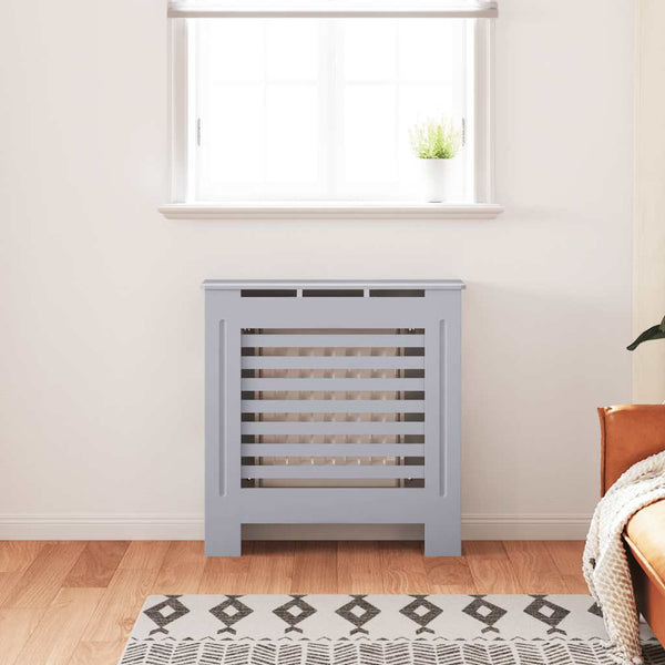 Harmaa mdf lämpöpatterin suoja Oroian 78cm