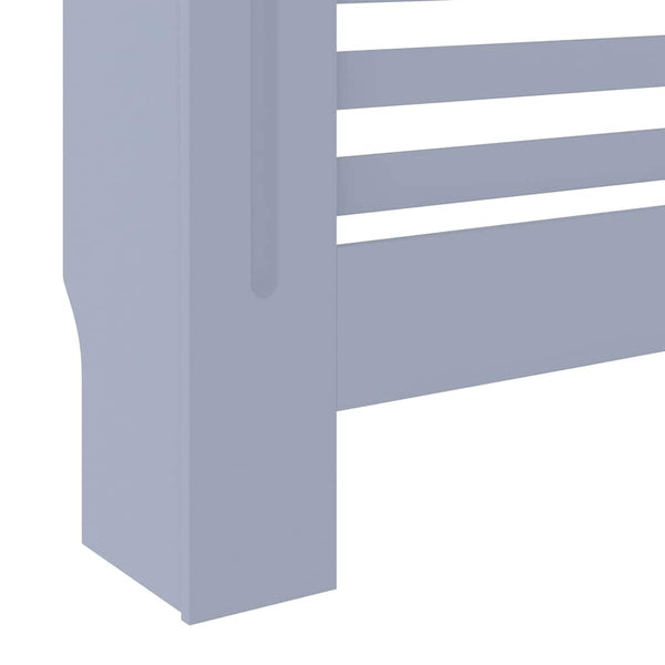 Harmaa mdf lämpöpatterin suoja Oroian 78cm