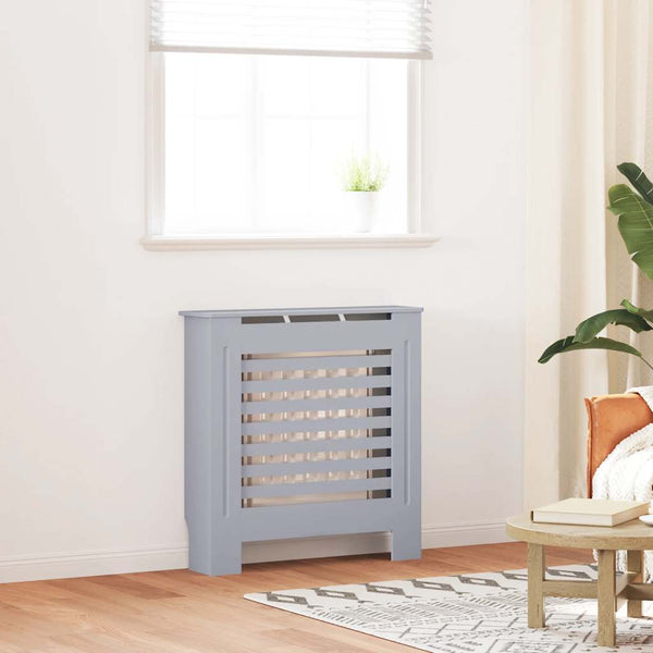 Harmaa mdf lämpöpatterin suoja Oroian 78cm