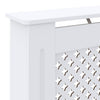 Weißer MDF-Heizkörperverkleidung Constantuin 78cm