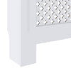 Weißer MDF-Heizkörperverkleidung Constantuin 78cm
