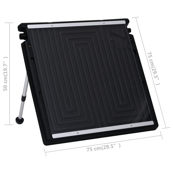 Solarpanels für den Swimmingpool Haleigh 150x75cm (2 Stück)