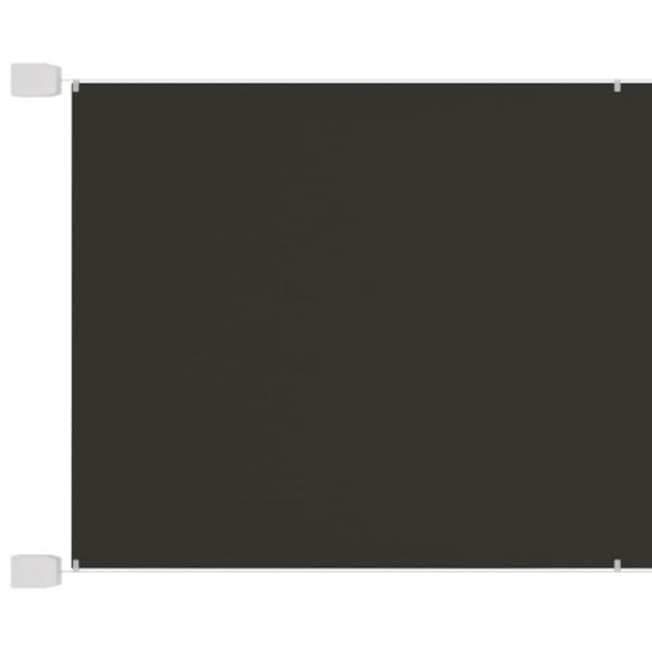 Anthrazitfarbene Vertikalmarkise Keifer 140x270cm (Oxford-Gewebe)