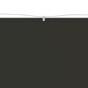 Anthrazitfarbene Vertikalmarkise Keifer 140x270cm (Oxford-Gewebe)