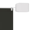 Anthrazitfarbene Vertikalmarkise Keifer 140x270cm (Oxford-Gewebe)
