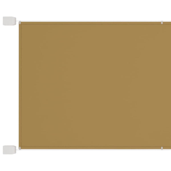 Beige Vertikalmarkise Keifer 140x420cm (Oxford-Gewebe)