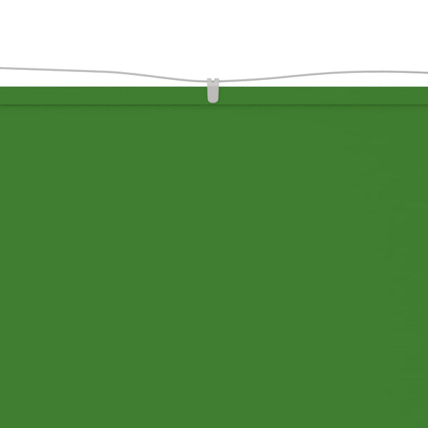 Hellgrüne vertikale Markise Keifer 140x360cm (Oxford-Gewebe)