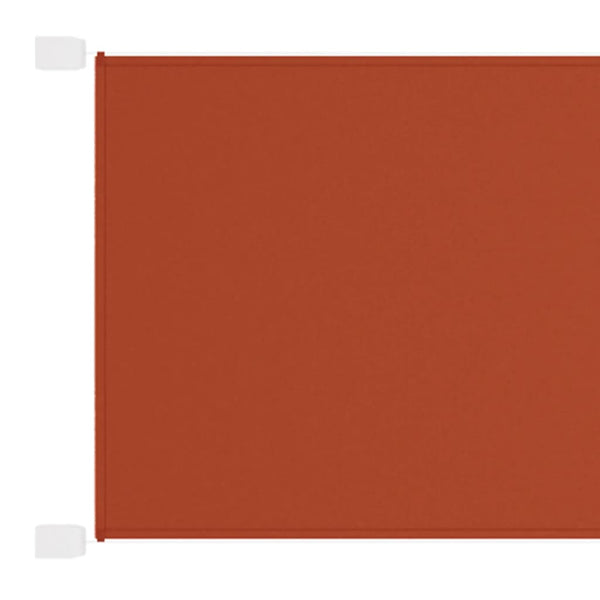 Terrakotta Vertikalmarkise Keifer 140x420cm (Oxford-Gewebe)