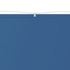 Blauer Senkrechtmarkise Keifer 60x270cm (Oxford-Gewebe)