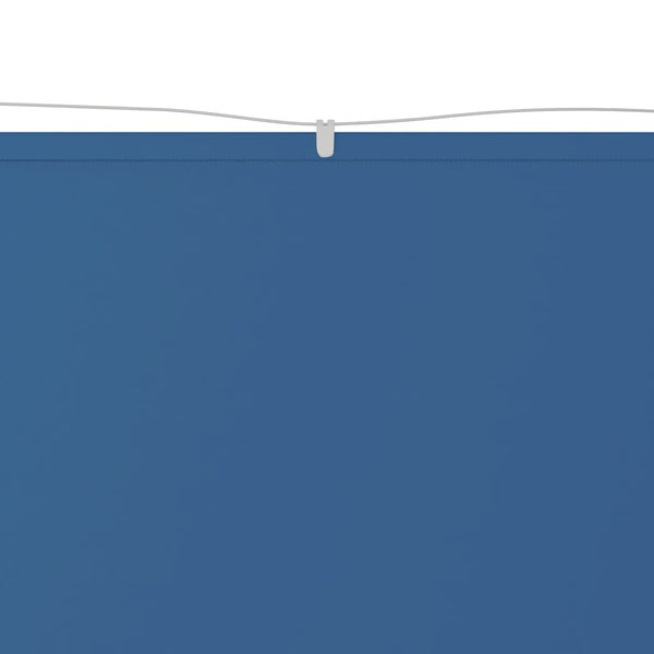 Blauer Senkrechtmarkise Keifer 60x270cm (Oxford-Gewebe)