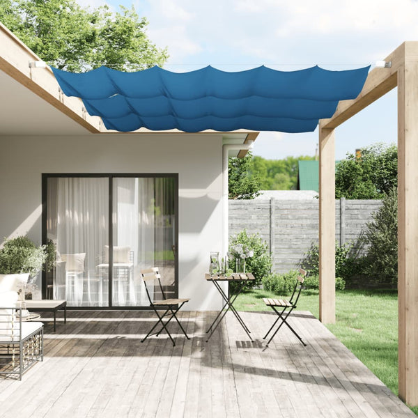 Blauer Senkrechtmarkise Keifer 60x270cm (Oxford-Gewebe)