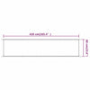 Blaues Vertikalmarkise Keifer 60x420cm (Oxford-Gewebe)