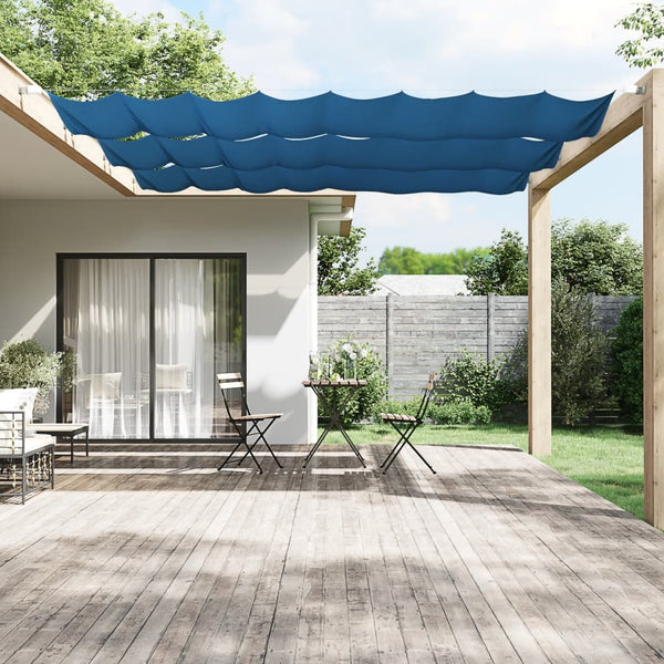 Blauer Vertikalmarkise Keifer 100x360cm (Oxford-Gewebe)