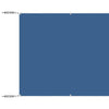 Blaues vertikales Markise Louis 100x600cm (Oxford-Stoff)