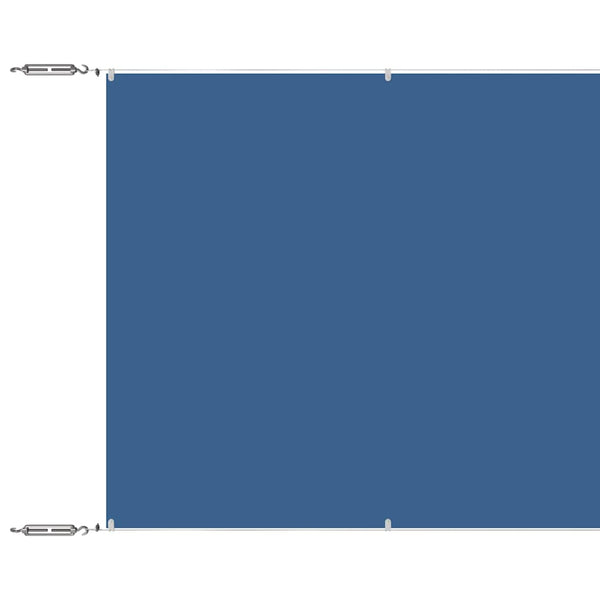 Blaues vertikales Markise Louis 100x600cm (Oxford-Stoff)