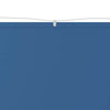 Blaues vertikales Markise Louis 100x600cm (Oxford-Stoff)