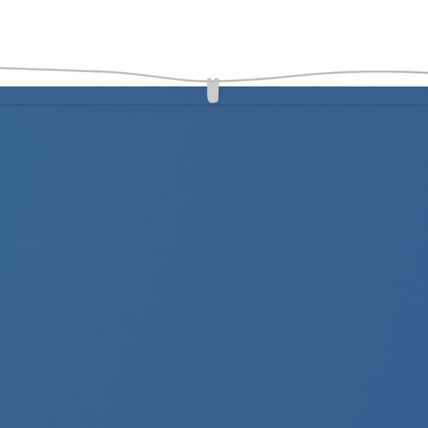 Blauer Senkrechtmarkise Keifer 140x270cm (Oxford-Gewebe)