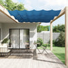 Blauer Senkrechtmarkise Keifer 140x270cm (Oxford-Gewebe)