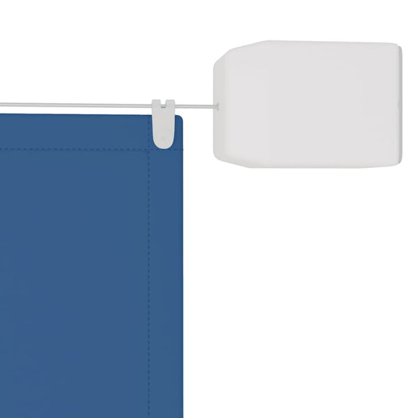 Blaues Vertikalrollo Keifer 140x420cm (Oxford-Gewebe)