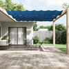 Blaues Vertikalrollo Keifer 140x420cm (Oxford-Gewebe)
