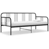 Schwarzes Schlafsofa-Gestell Sdrabau 90x200cm (Metall)