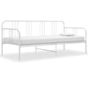 Weißes Schlafsofa-Gestell Sdrabau 90x200cm (Metall)