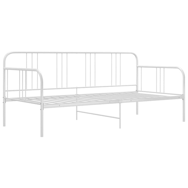 Weißes Schlafsofa-Gestell Sdrabau 90x200cm (Metall)