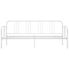 Weißes Schlafsofa-Gestell Sdrabau 90x200cm (Metall)