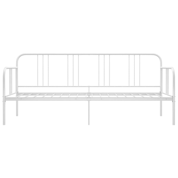 Weißes Schlafsofa-Gestell Sdrabau 90x200cm (Metall)