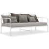 Weißes Schlafsofa-Gestell Sdrabau 90x200cm (Metall)
