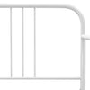 Weißes Schlafsofa-Gestell Sdrabau 90x200cm (Metall)