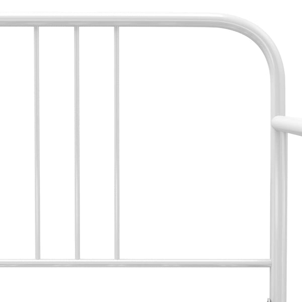 Weißes Schlafsofa-Gestell Sdrabau 90x200cm (Metall)
