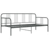 Graues Schlafsofa Sdrabau 90x200cm (Metall)