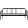 Schwarzes Schlafsofa-Gestell Idu 90x200cm (Metall)