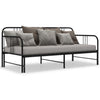 Schwarzes Schlafsofa-Gestell Idu 90x200cm (Metall)