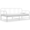 Weißes Schlafsofa-Gestell Idu 90x200cm (Metall)