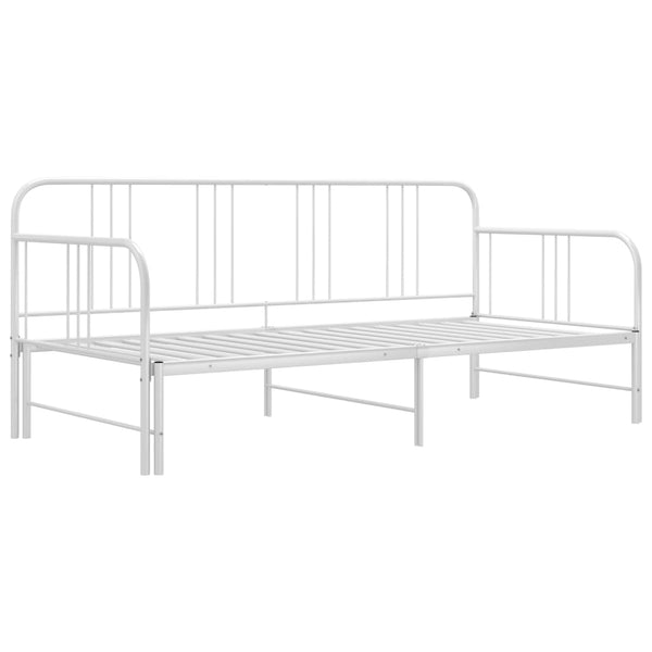 Weißes Schlafsofa-Gestell Idu 90x200cm (Metall)