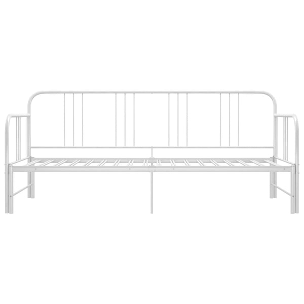 Weißes Schlafsofa-Gestell Idu 90x200cm (Metall)
