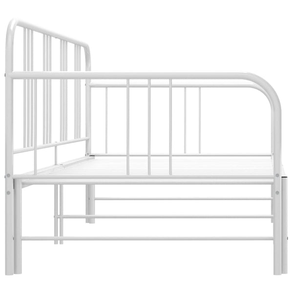 Weißes Schlafsofa-Gestell Idu 90x200cm (Metall)