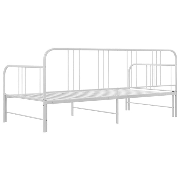 Weißes Schlafsofa-Gestell Idu 90x200cm (Metall)