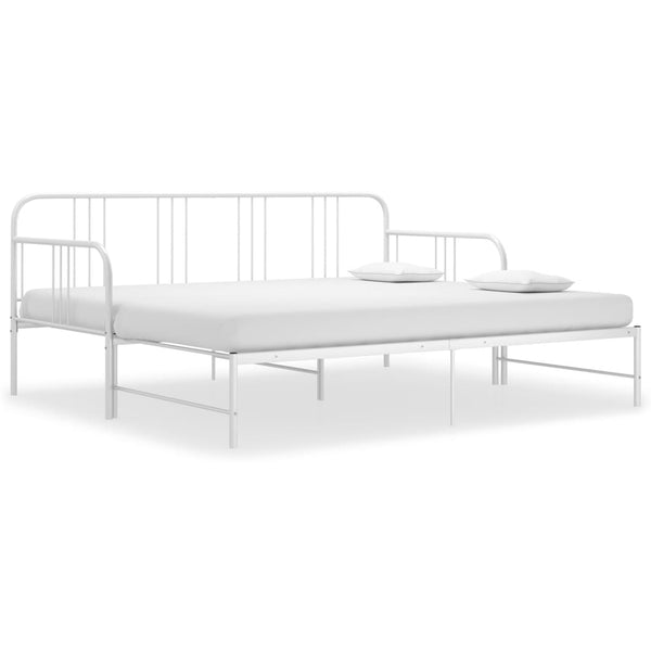 Weißes Schlafsofa-Gestell Idu 90x200cm (Metall)